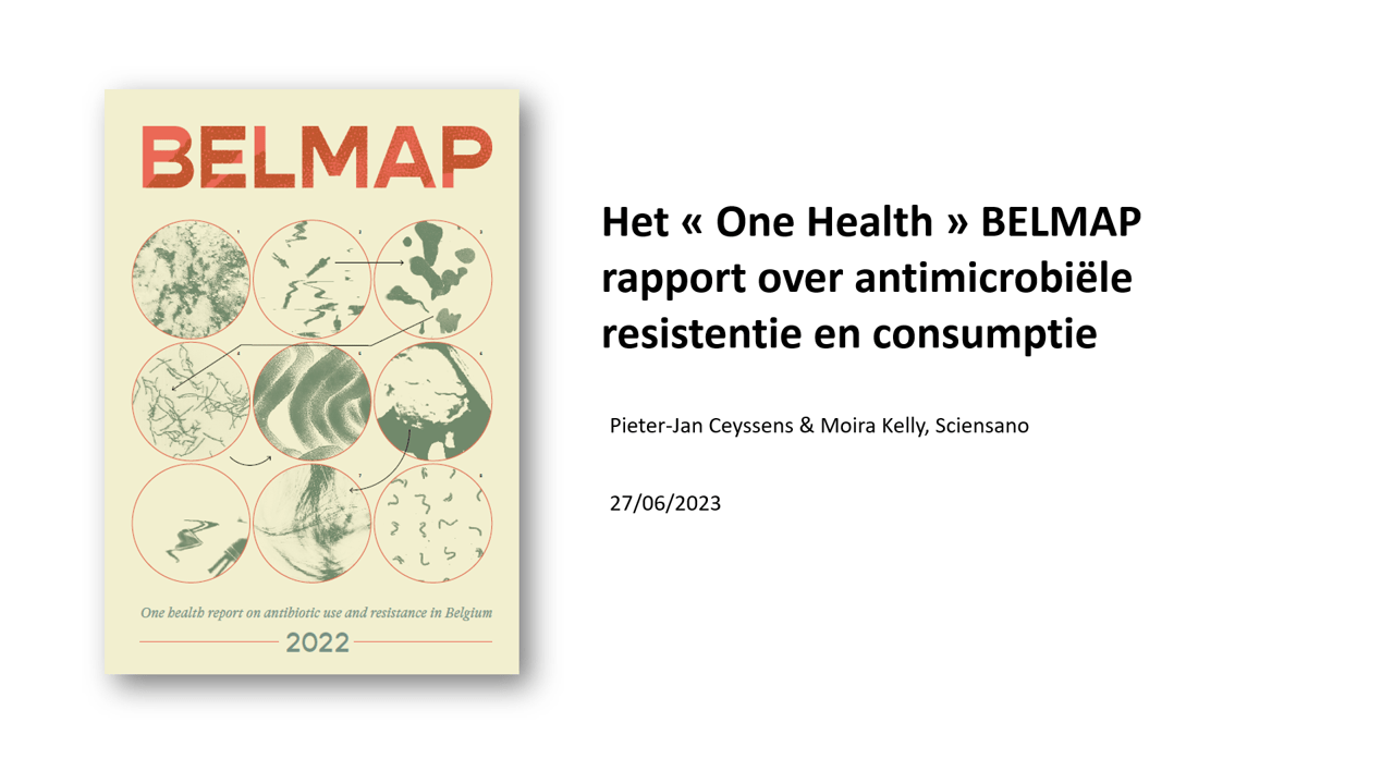 Het One Health “BELMAP” rapport Het One Health “BELMAP” rapport