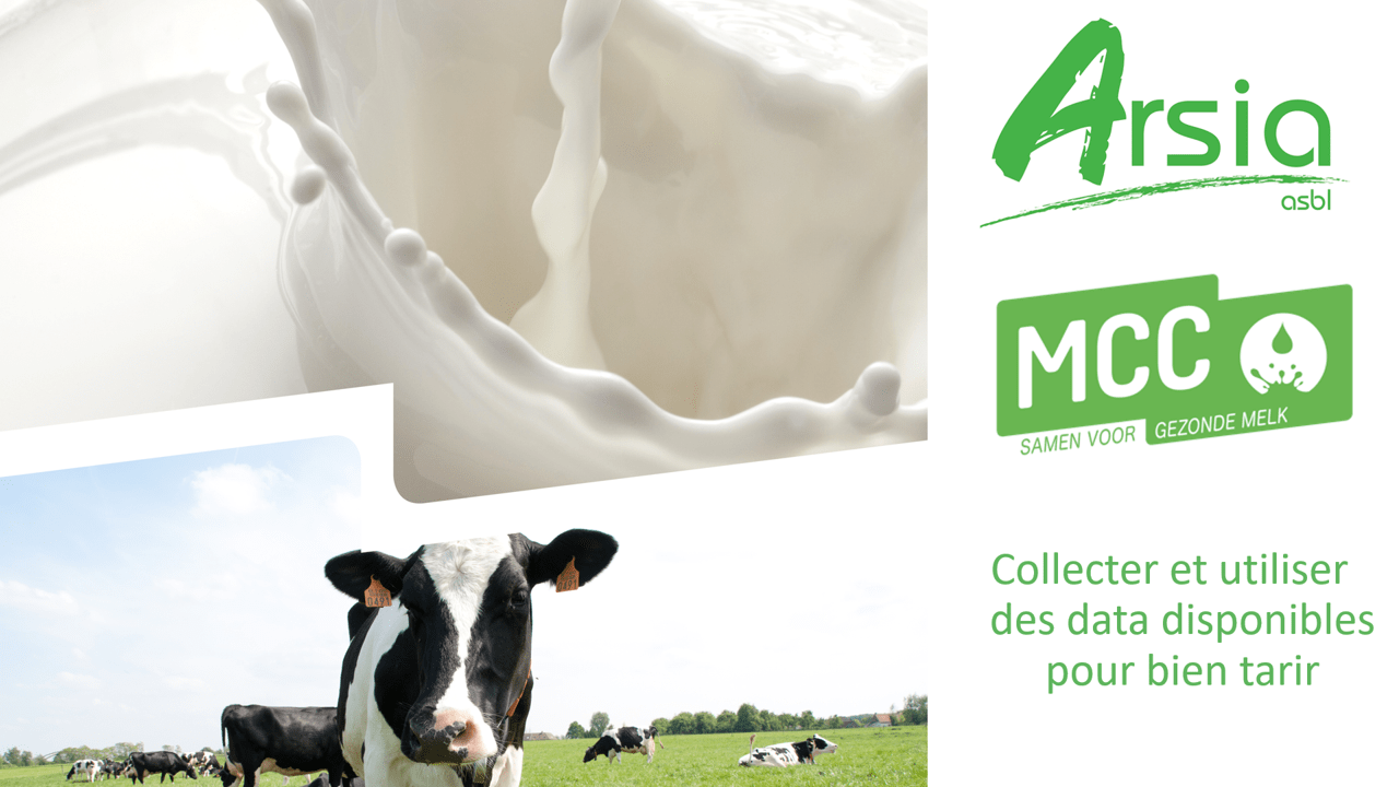 Collecter et utiliser les données pour bien tarir Collecter et utiliser les données pour bien tarir