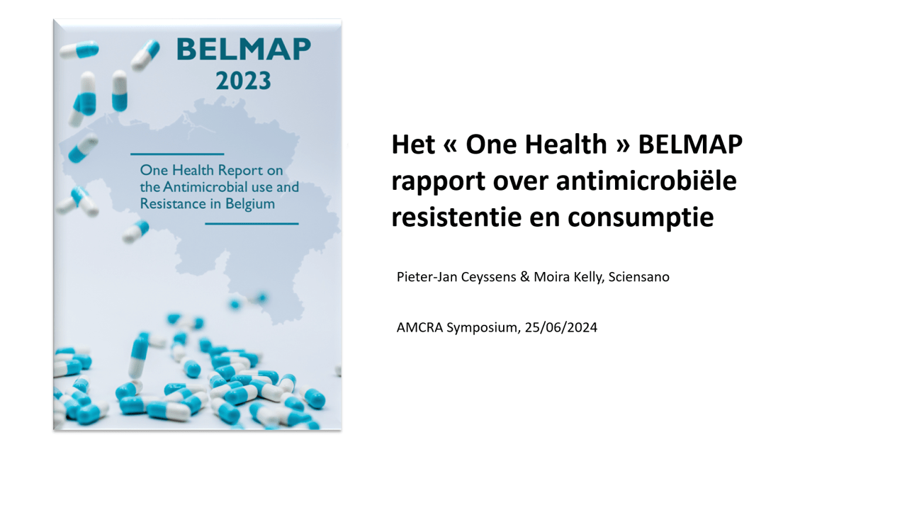 Het "BELMAP" One-Health rapport en haar aanbevelingen Het "BELMAP" One-Health rapport en haar aanbevelingen