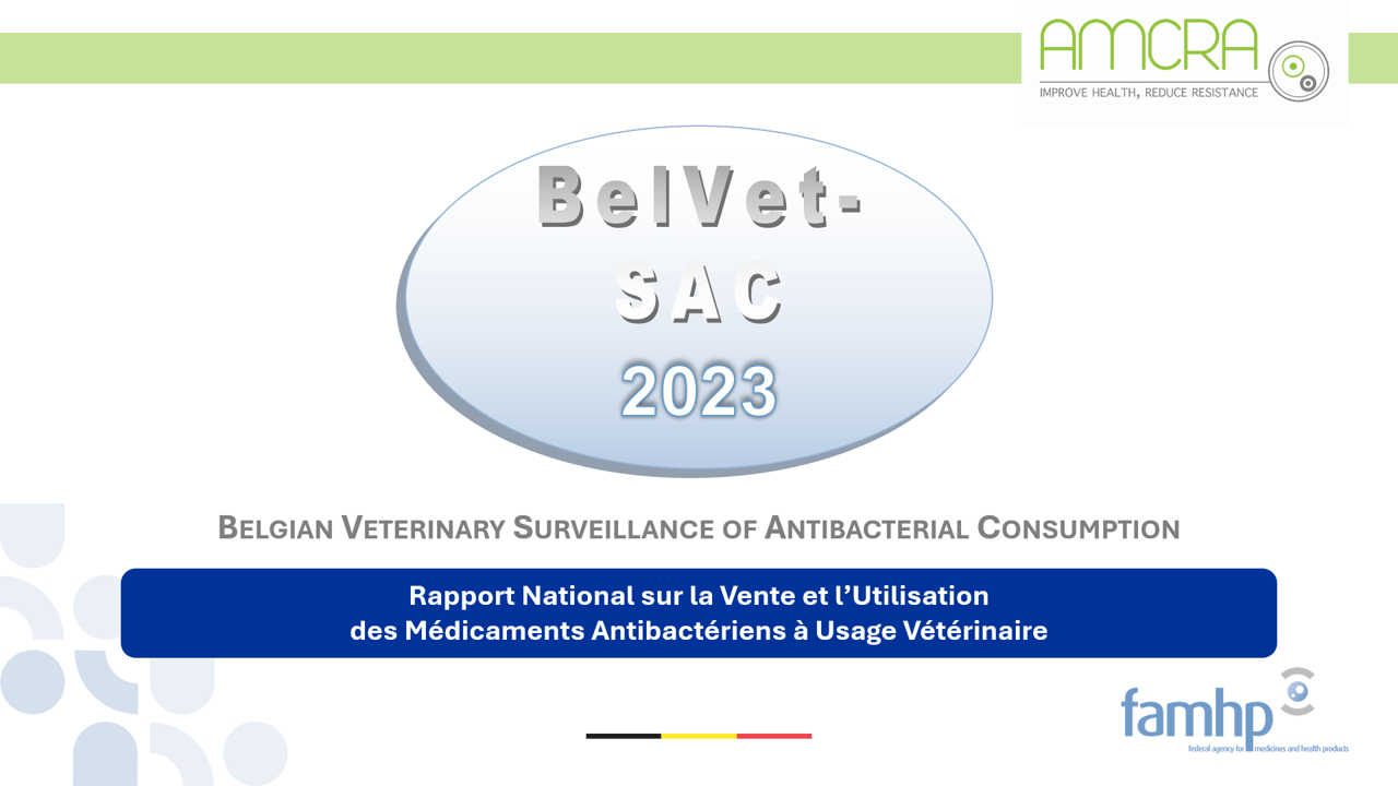 Rapport BelVet-SAC : résultats de vente et d’utilisation d’antibiotiques vétérinaires au niveau national et sectoriel Rapport BelVet-SAC : résultats de vente et d’utilisation d’antibiotiques vétérinaires au niveau national et sectoriel